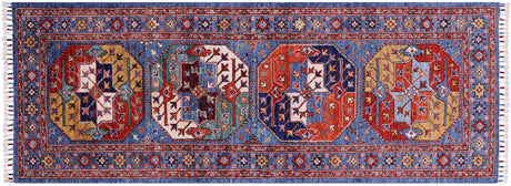 Super Turkmen Ersari Hand Knotted Runner Rug - Manhattan Rugs
