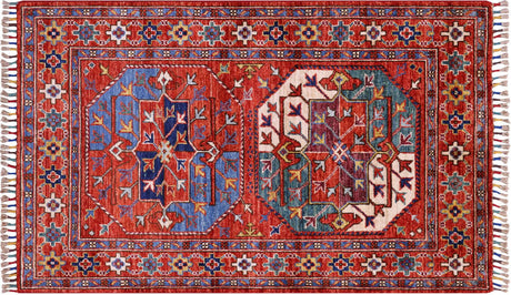 Super Turkmen Ersari Hand Knotted Wool Rug - Manhattan Rugs