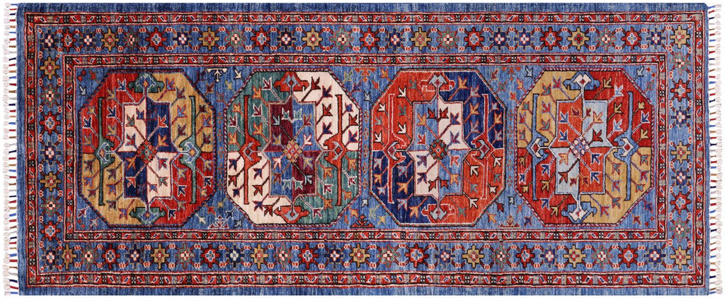 Super Turkmen Ersari Hand-Knotted Runner Rug - Manhattan Rugs