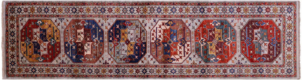 Super Turkmen Ersari Hand Knotted Runner Rug - Manhattan Rugs