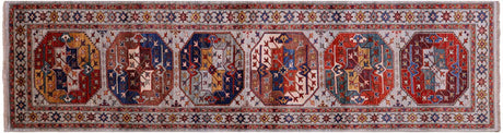 Super Turkmen Ersari Hand Knotted Runner Rug - Manhattan Rugs