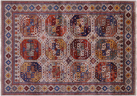 Hand Knotted Super Turkmen Ersari Wool Rug - Manhattan Rugs