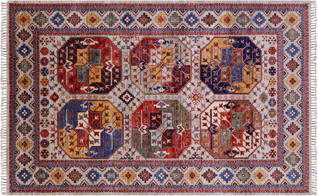 Hand-Knotted Super Turkmen Ersari Wool Rug - Manhattan Rugs