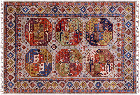 Hand Knotted Super Turkmen Ersari Wool Rug - Manhattan Rugs