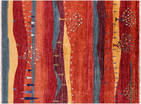 Tribal Persian Gabbeh Handmade Rug - Manhattan Rugs