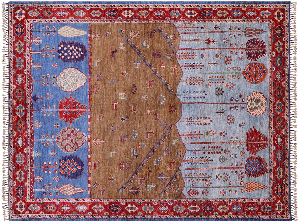 Persian Gabbeh Tribal Handmade Rug - Manhattan Rugs