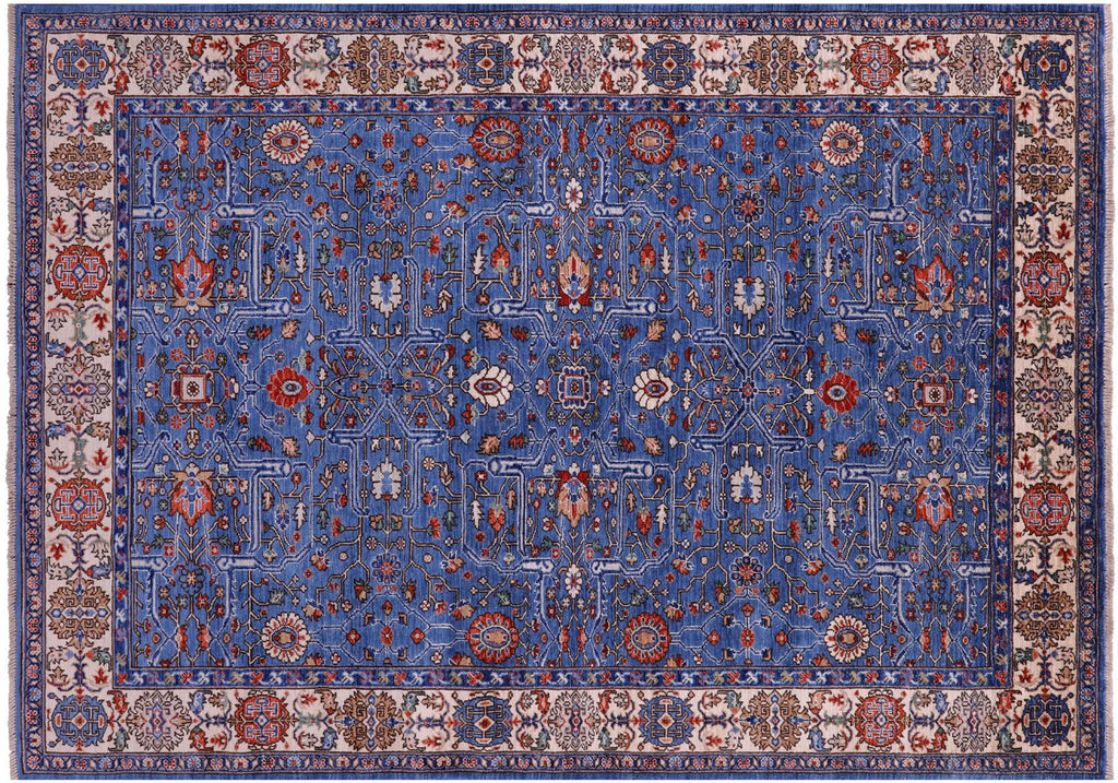 Persian Heriz Serapi Handmade Wool Rug - Manhattan Rugs