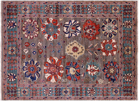 Handmade Persian Heriz Serapi Wool Rug - Manhattan Rugs