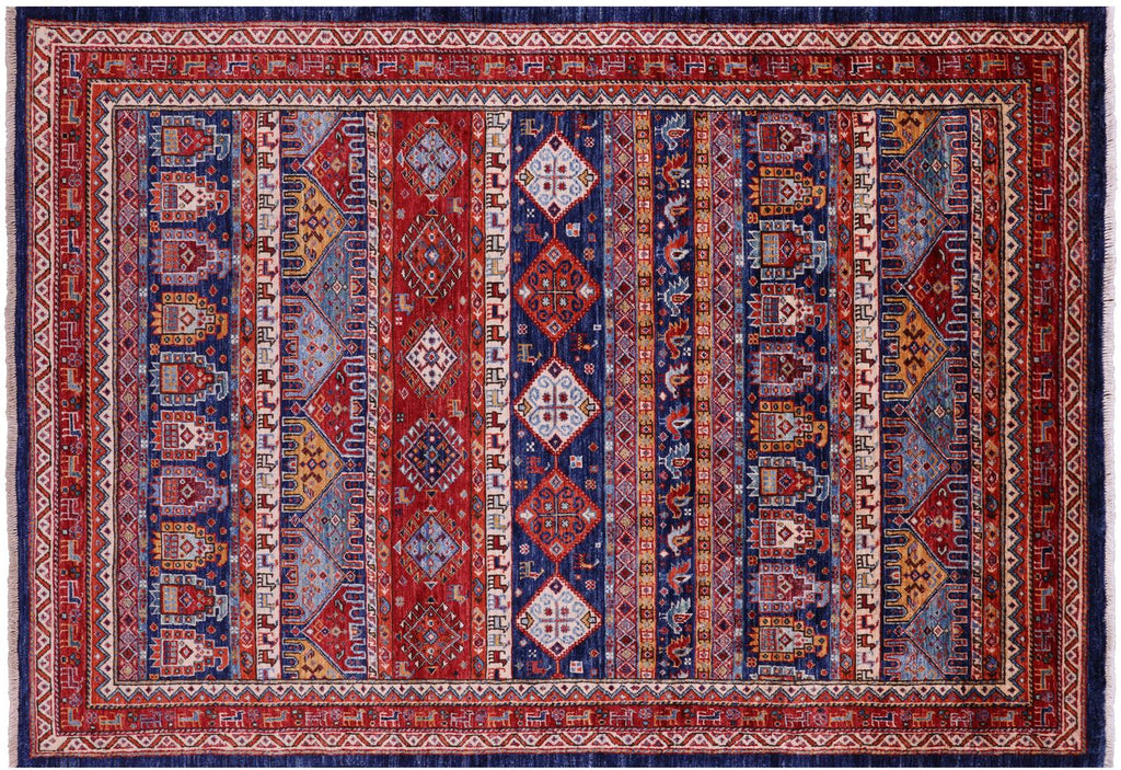 Persian Gabbeh Tribal Handmade Wool Rug - Manhattan Rugs