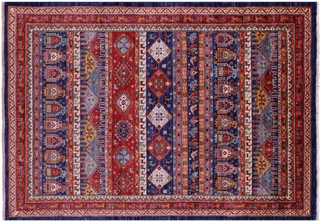 Persian Gabbeh Tribal Handmade Wool Rug - Manhattan Rugs