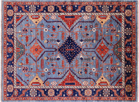 Persian Heriz Serapi Handmade Rug - Manhattan Rugs