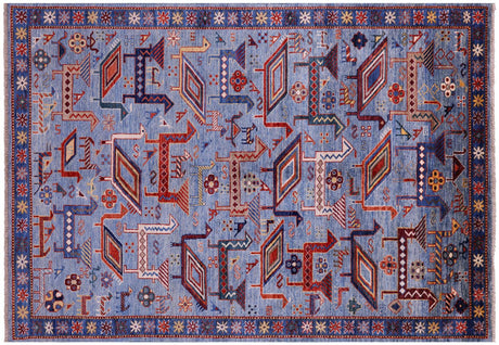 Persian Heriz Serapi Hand Knotted Wool Rug - Manhattan Rugs