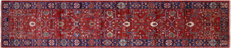 Runner Persian Heriz Serapi Handmade Rug - Manhattan Rugs