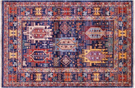 Tribal Fine Serapi Hand Knotted Rug - Manhattan Rugs