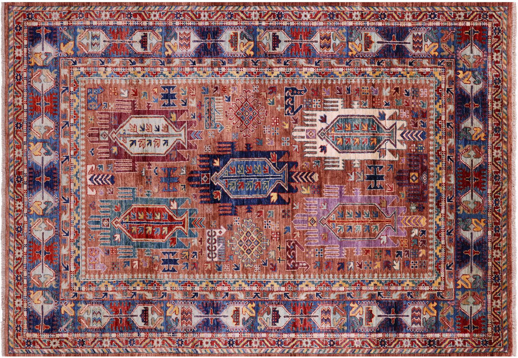 Tribal Fine Serapi Hand-Knotted Wool Rug - Manhattan Rugs