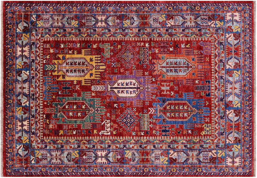 Tribal Fine Serapi Hand Knotted Rug - Manhattan Rugs