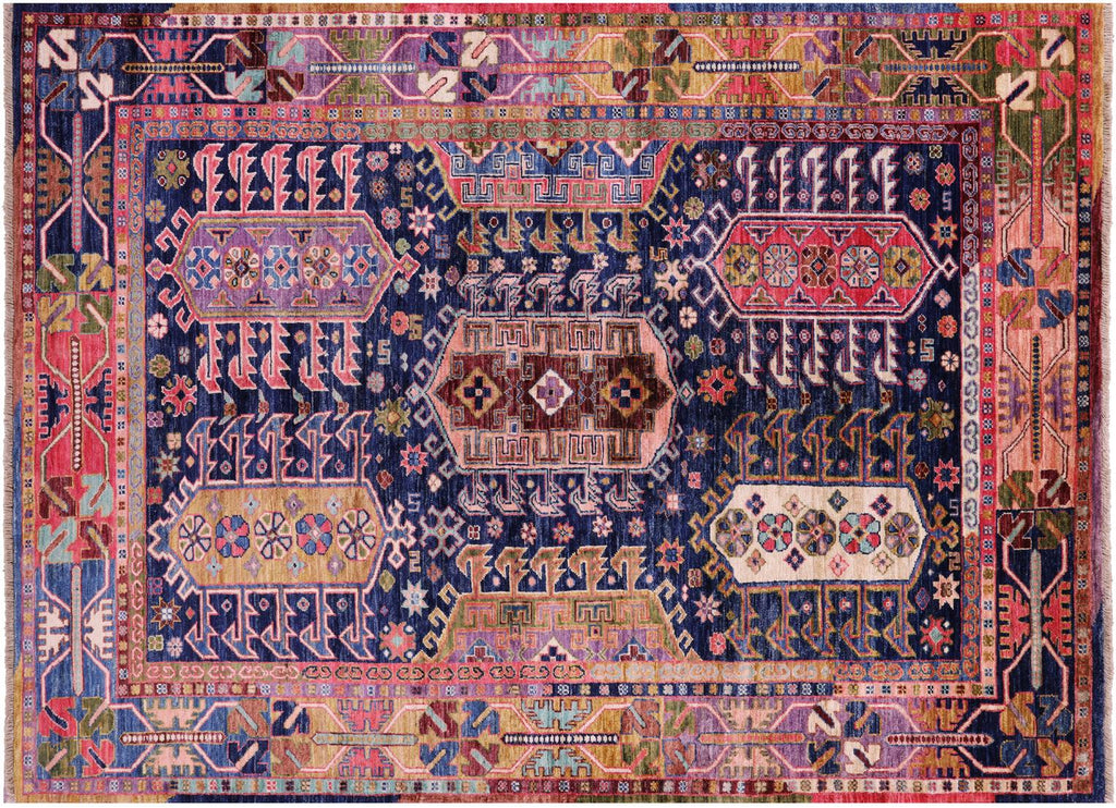 Tribal Fine Serapi Hand Knotted Wool Rug - Manhattan Rugs