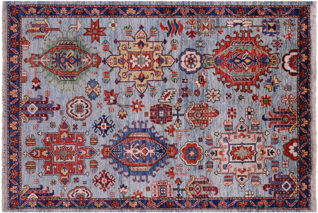 Hand Knotted Persian Heriz Serapi Wool Rug - Manhattan Rugs