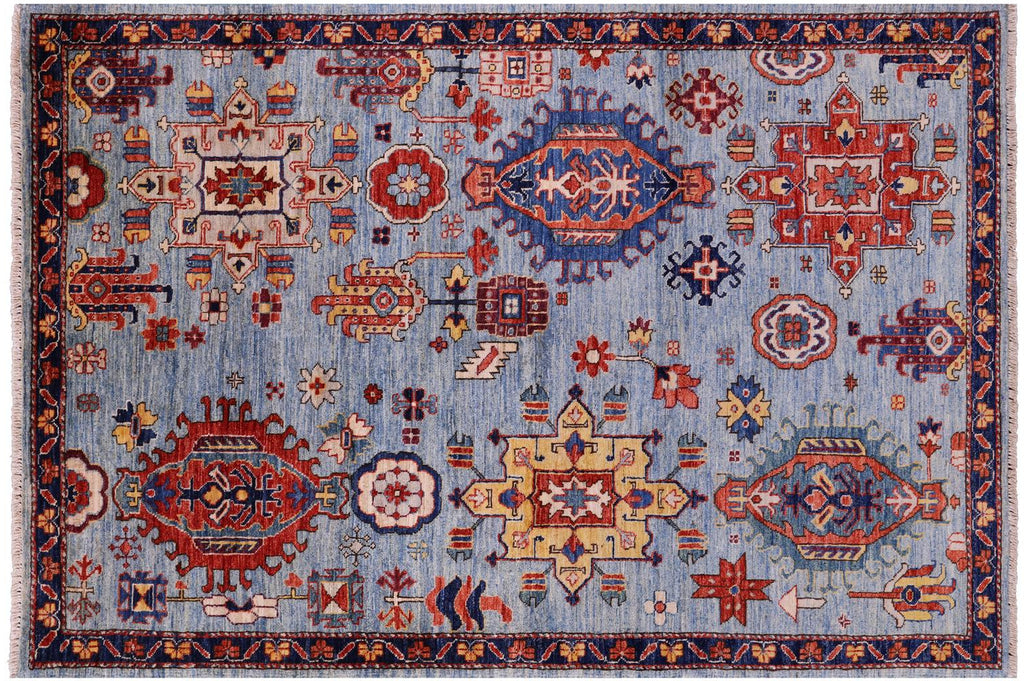 Handmade Persian Heriz Serapi Wool Rug - Manhattan Rugs