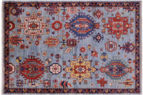 Handmade Persian Heriz Serapi Wool Rug - Manhattan Rugs