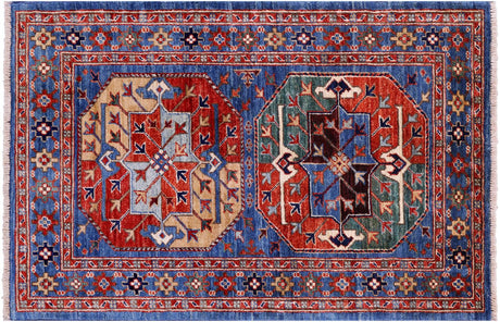 Super Turkmen Ersari Hand Knotted Rug - Manhattan Rugs