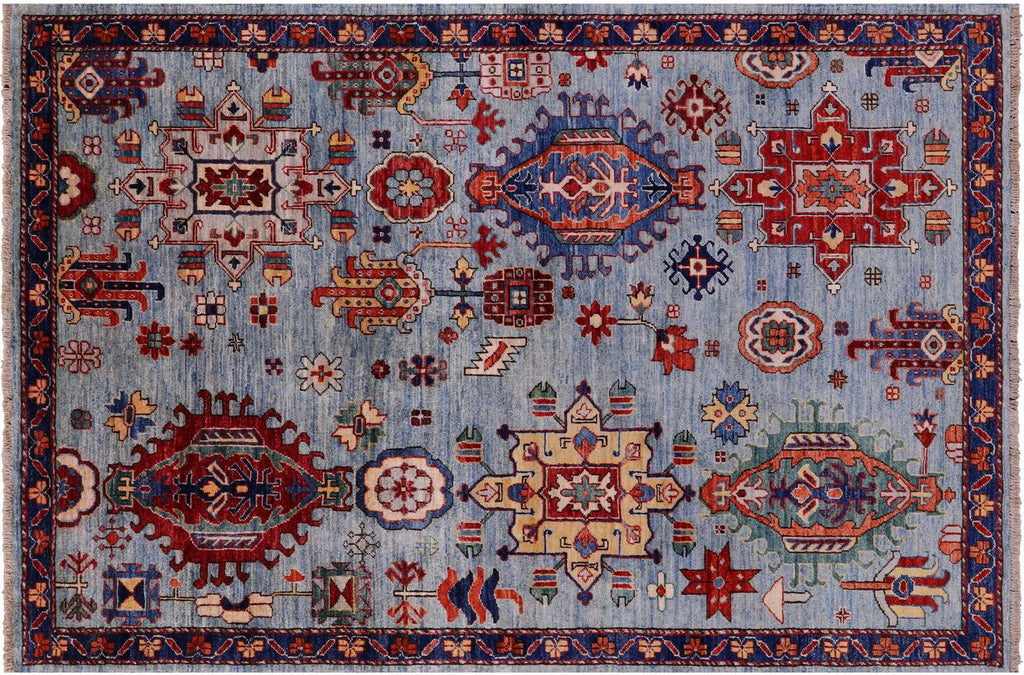 Persian Heriz Serapi Handmade Wool Rug - Manhattan Rugs