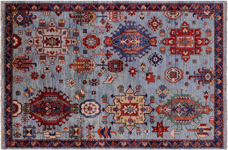 Persian Heriz Serapi Handmade Wool Rug - Manhattan Rugs