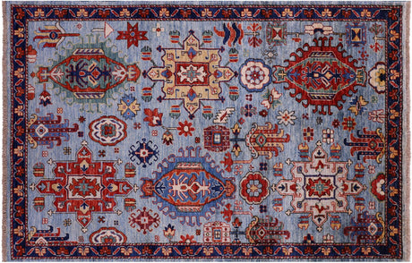 Handmade Persian Heriz Serapi Wool Rug - Manhattan Rugs