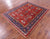 Red Persian Heriz Serapi Hand-Knotted Rug - Manhattan Rugs