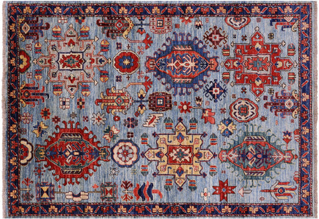 Hand Knotted Persian Heriz Serapi Rug - Manhattan Rugs