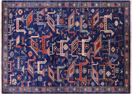 Persian Heriz Serapi Hand-Knotted Wool Rug - Manhattan Rugs