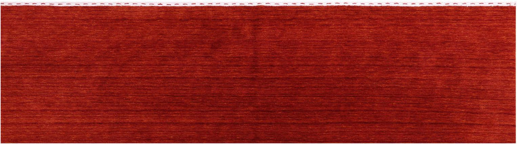 Orange Persian Gabbeh Hand-Knotted Wool Runner Rug - Manhattan Rugs