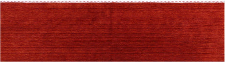 Orange Persian Gabbeh Hand-Knotted Wool Runner Rug - Manhattan Rugs