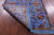 Blue Persian Tabriz Handmade Wool & Silk Runner Rug - Manhattan Rugs