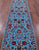 Blue Runner Persian Tabriz Handmade Wool & Silk Rug - Manhattan Rugs
