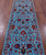 Blue Runner Persian Tabriz Hand Knotted Wool & Silk Rug - Manhattan Rugs