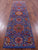 Blue Runner Persian Tabriz Hand Knotted Wool & Silk Rug - Manhattan Rugs