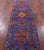 Blue Runner Persian Tabriz Hand Knotted Wool & Silk Rug - Manhattan Rugs