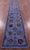 Blue Persian Tabriz Handmade Wool & Silk Runner Rug - Manhattan Rugs
