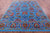 Blue Wool & Silk Persian Tabriz Handmade Rug - Manhattan Rugs