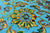 Blue Wool & Silk Persian Tabriz Handmade Rug - Manhattan Rugs