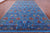 Blue Wool & Silk Persian Tabriz Handmade Rug - Manhattan Rugs