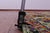 Green Persian Tabriz Wool & Silk Handmade Rug - Manhattan Rugs