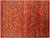 Red Persian Tabriz Hand-Knotted 100% Silk Rug - Manhattan Rugs