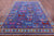 Blue Persian Gabbeh Tribal Hand-Knotted Wool Rug - Manhattan Rugs