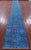 Blue Runner Persian Tabriz Hand-Knotted Wool & Silk Rug - Manhattan Rugs