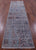 Grey Persian Tabriz Hand-Knotted Wool & Silk Runner Rug - Manhattan Rugs