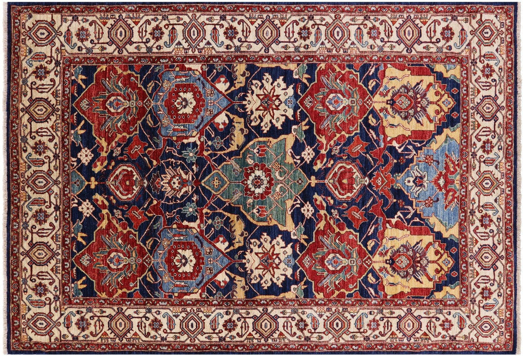 Persian Fine Serapi Hand Knotted Wool Area Rug - Manhattan Rugs