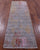 Grey Wool & Silk Persian Tabriz Handmade Runner Rug - Manhattan Rugs