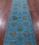 Blue Runner Persian Tabriz Handmade Wool & Silk Rug - Manhattan Rugs
